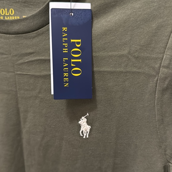 POLO RALPH LAUREN NEW W TAG DARK GREEN T SHIRT SIZE S - Picture 4 of 7